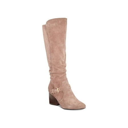 Lucca Lane Womens Paris Leather Almond Toe Knee High Fashion Boots