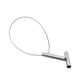 thumbnail image 2 of Dispositivo de control para atrapar cerdos con soporte de acero inoxidable y cable de alambre. plata, 2 of 7
