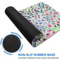thumbnail image 6 of Long Mouse Pads for Desk,Pioneer Flower Floral Print Pattern Desk Mats on Top Of Desks, Desk Mouse Pad Extra Large with 3mm Non-Slip Base and Stitched Edge for Gaming,Office,Work,Home 35.4"x15.7", 6 of 6