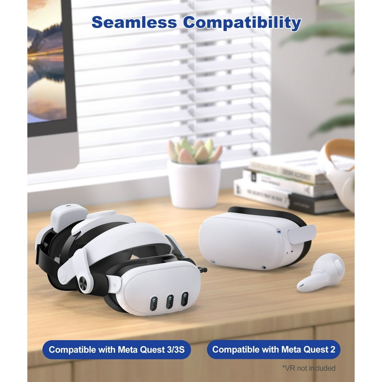 Beboncool MQ3000 Adjustable VR Head Strap, 7500mAh Battery