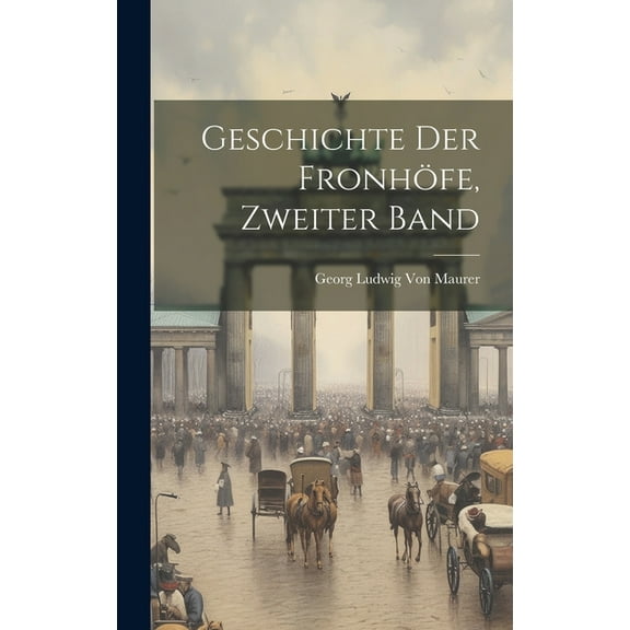 Geschichte Der Fronhöfe, Zweiter Band (Hardcover)