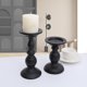 thumbnail image 1 of Decoración hogareña Gwong Hermoso tacto festivo de metal retro de estilo retro con candea delicado contenedor de vela para el hogar Gwong 21080043, 1 of 6