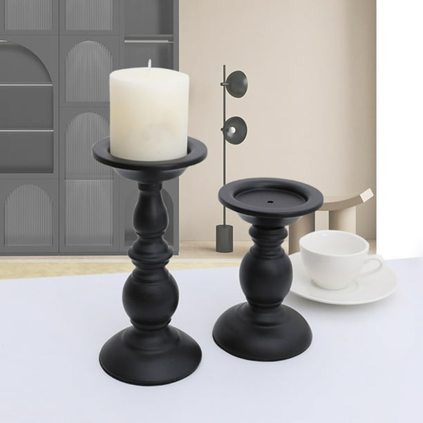Decoración hogareña Gwong Hermoso tacto festivo de metal retro de estilo retro con candea delicado contenedor de vela para el hogar Gwong 21080043