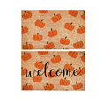thumbnail image 3 of Pumpkin Welcome Doormat With Halloween Fall Decorative Design, Non-Slip Coir Style Floor Mat For Indoor Outdoor, Suitable For Entrance Porch Camping Rv Home Use, 3 of 4