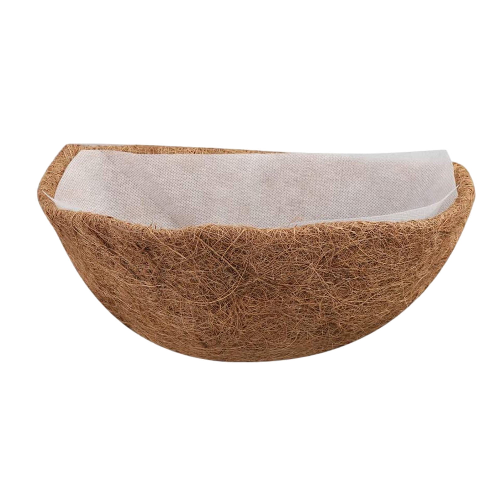 Thick Coco Coir Liners Multiple Sizes for Hanging Planter Basket