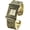 Gold, variant on Collections Quartz Womens 25mm Antique Finished Cuff Bangle Watch