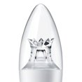 thumbnail image 3 of Philips 4.5W B12 Bougie Décorative Blanche Chaude Dimmable 40W LED Ampoule (2 Pack), 3 of 5