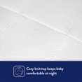 thumbnail image 3 of Kolcraft Waterproof Fitted Crib and Toddler Mattress Pad, White Baby Mattress Protector, 52x28, 3 of 8