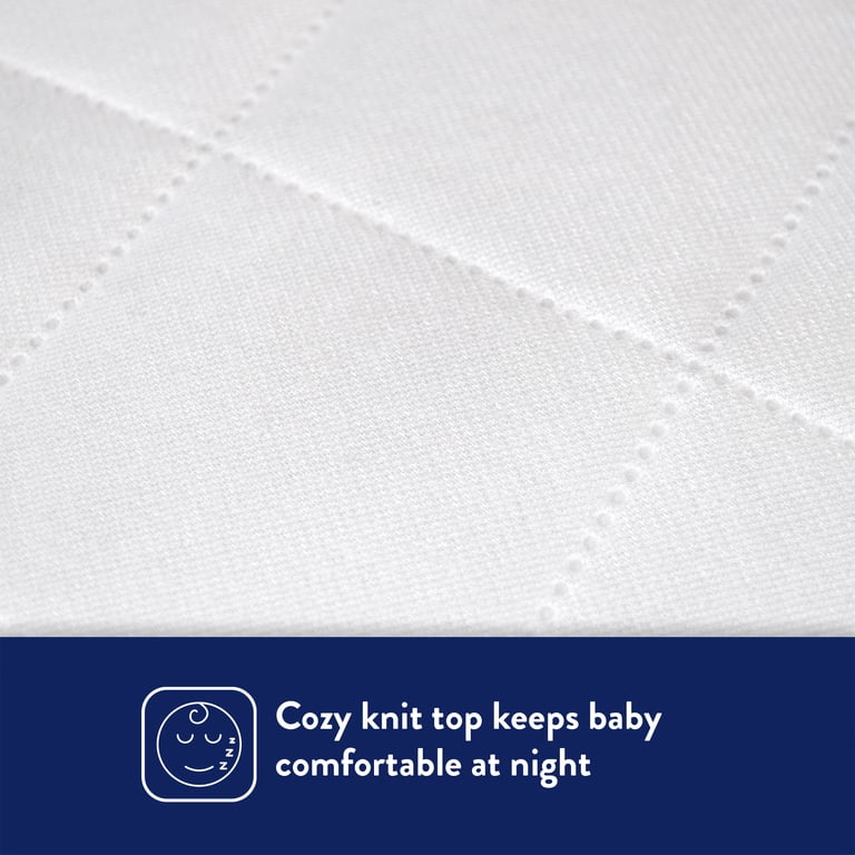 Waterproof Fitted Crib Mattress Pad, 52x28 photo 3
