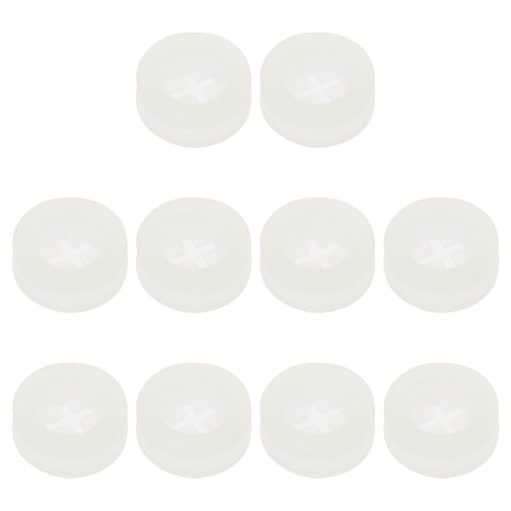 Silicone Straw Stopper 10 Pcs Hole Plugs for Lid Mason Jar Cover Glass Straws Shot Spacers Silica Gel