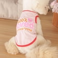 thumbnail image 2 of 2PC Small Dog Vest,Soft Dog Shirts Vest,Dog's Cool T-Shirts Summer Clothes Outfit Costume for Cat Puppy Small Dog 100% LOVE XS, 2 of 7