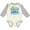 Natural and Heather, variant on Inktastic Mail Carrier Grandpa Mailman Boys or Girls Long Sleeve Baby Bodysuit
