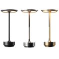 thumbnail image 4 of Wireless touch table lamp, rechargeable, dimmable, metal, mood light, night light, bedside lamp Silver, 4 of 5