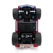 Jada Spider-Man Buggy RC with Non-Removable Spider-Man Figure – 7, Turbo Button, Full-Function Remote Control, Ages 6+, Red/Blue