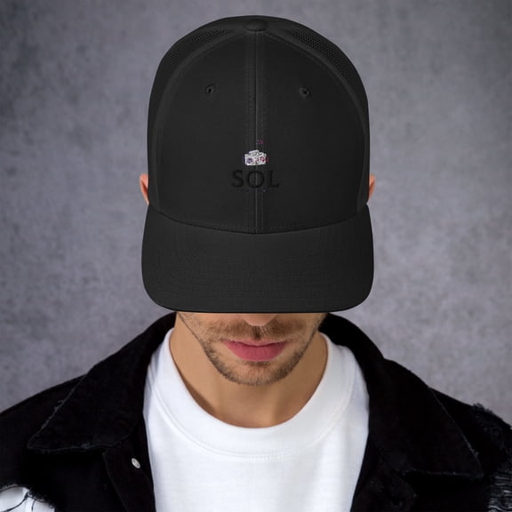 SOL Keep On Trucker Cap (Black)