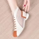 thumbnail image 4 of Amzcrzy Zapatos de mujer,Zapatos de mujer,Zapatillas de mujer, Sandalias de tacón bajo con punta cuadrada pequeña para mujer, botas de piel sintética con cordones y tubo corto. Sandalias Mujer Zapati, 4 of 5