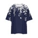 thumbnail image 5 of Fiudx Ofertas Relámpago Blusa Holgada con Estampado de Manga Corta Informal a La Moda para Mujer, 5 of 5