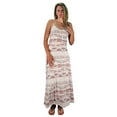 thumbnail image 1 of Peach Couture Robe Maxi Blouson Sans Manches pour Femmes Printemps et Été, 1 of 1