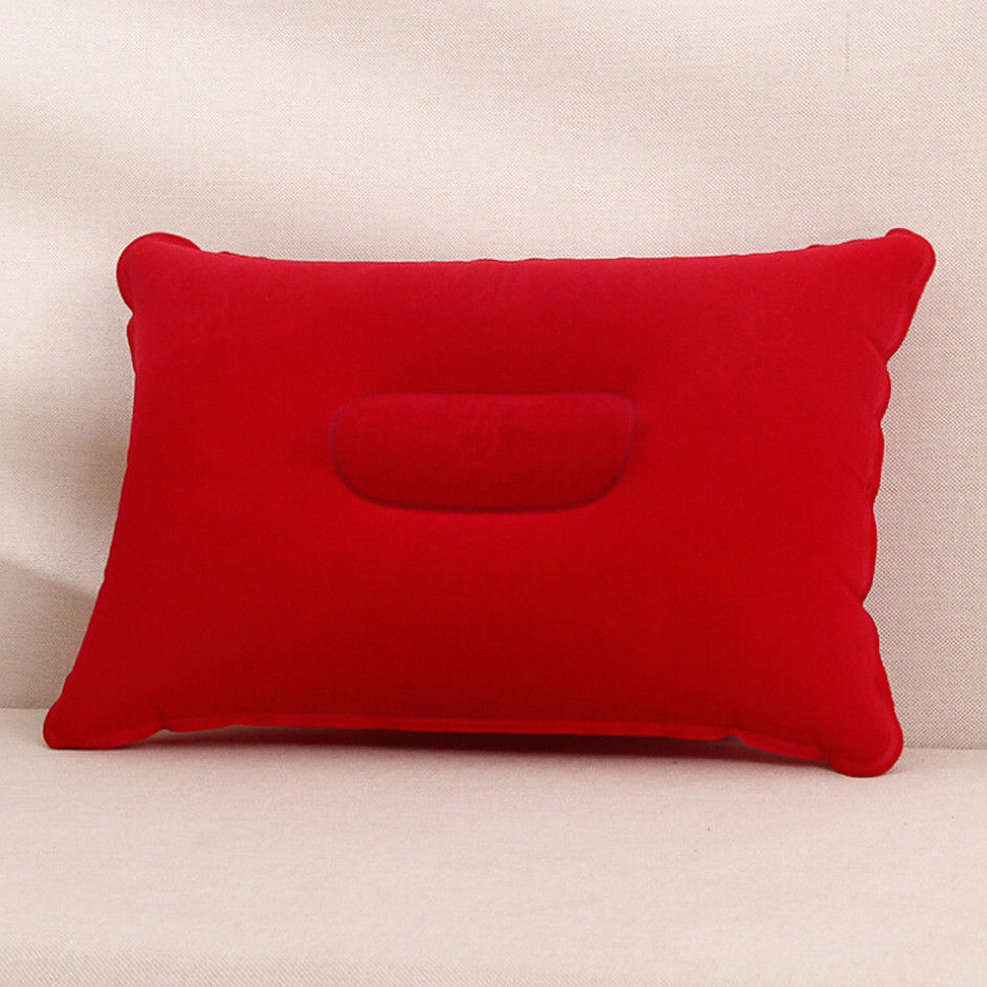 Oreiller Micro Mini Enroulable à Microbilles - Soutien Cervical 32x16 Cm - Pour Maison Et Voyage