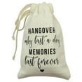 thumbnail image 3 of Darling Souvenir Hangover Recovery Kit Wedding Party Favor Bags Hangover Only Last a Day, Memories Last Forever First Aid Kit Bag 4 x 6 Inch, 10 Pcs, 3 of 5