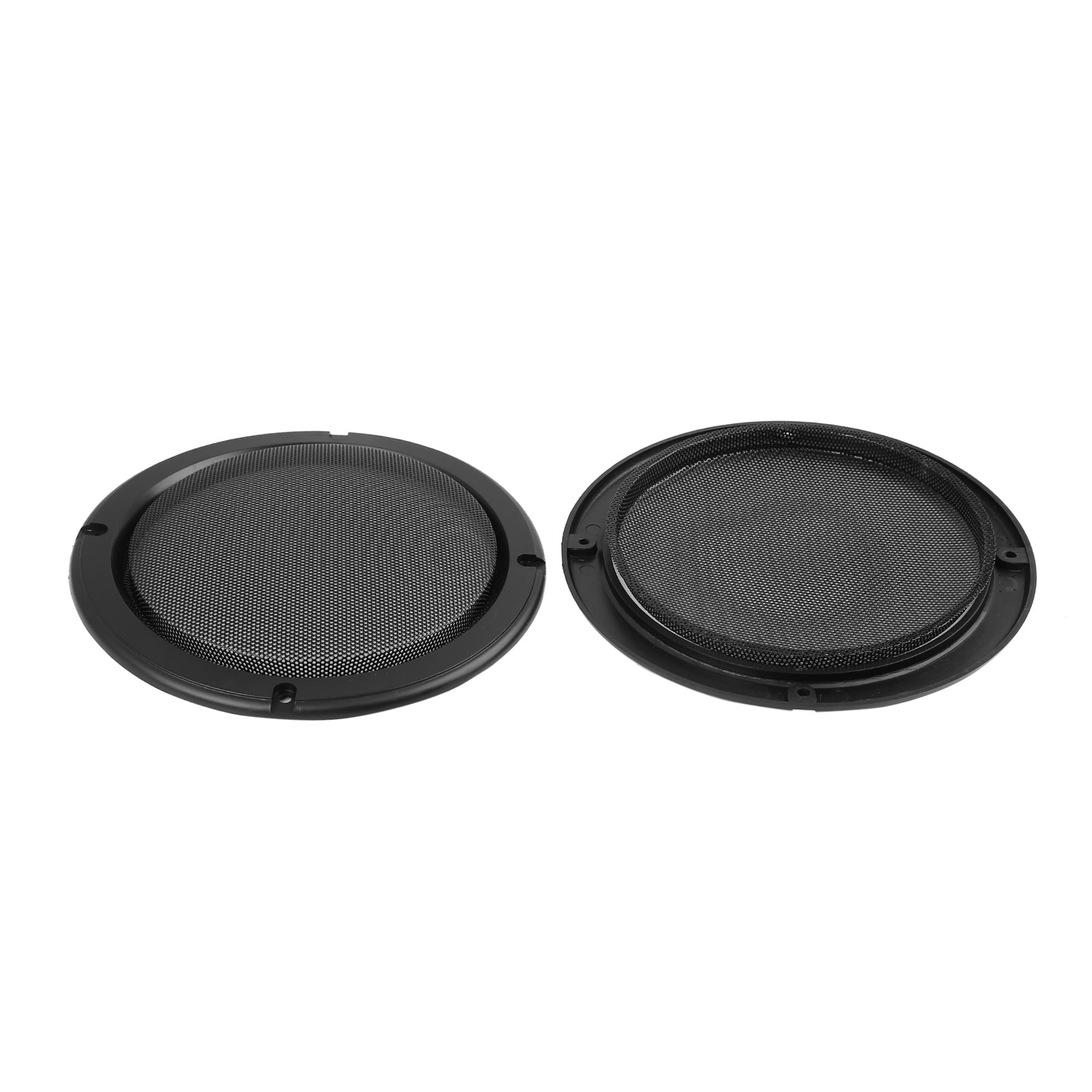 Unique Bargains 2pcs 6.5" Car Speakers Cover Mesh Woofer Subwoofer Grill Protector