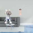 thumbnail image 2 of Figura de escritorio,Estante con estatua de astronauta para decoración de oficina y hogar,Figura decorativa de escritorio de resina para decoración del hogar,Estatua de muñeca de, 2 of 8