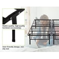 thumbnail image 3 of YRLLENSDAN Foldable Platform Full Size Bed Frame for Adults, 350LBS Capacity Rollaway Foding Guest Bed without Wheels Heavy Duty Hideaway Rollaway Bed Full for Girls, 3 of 7