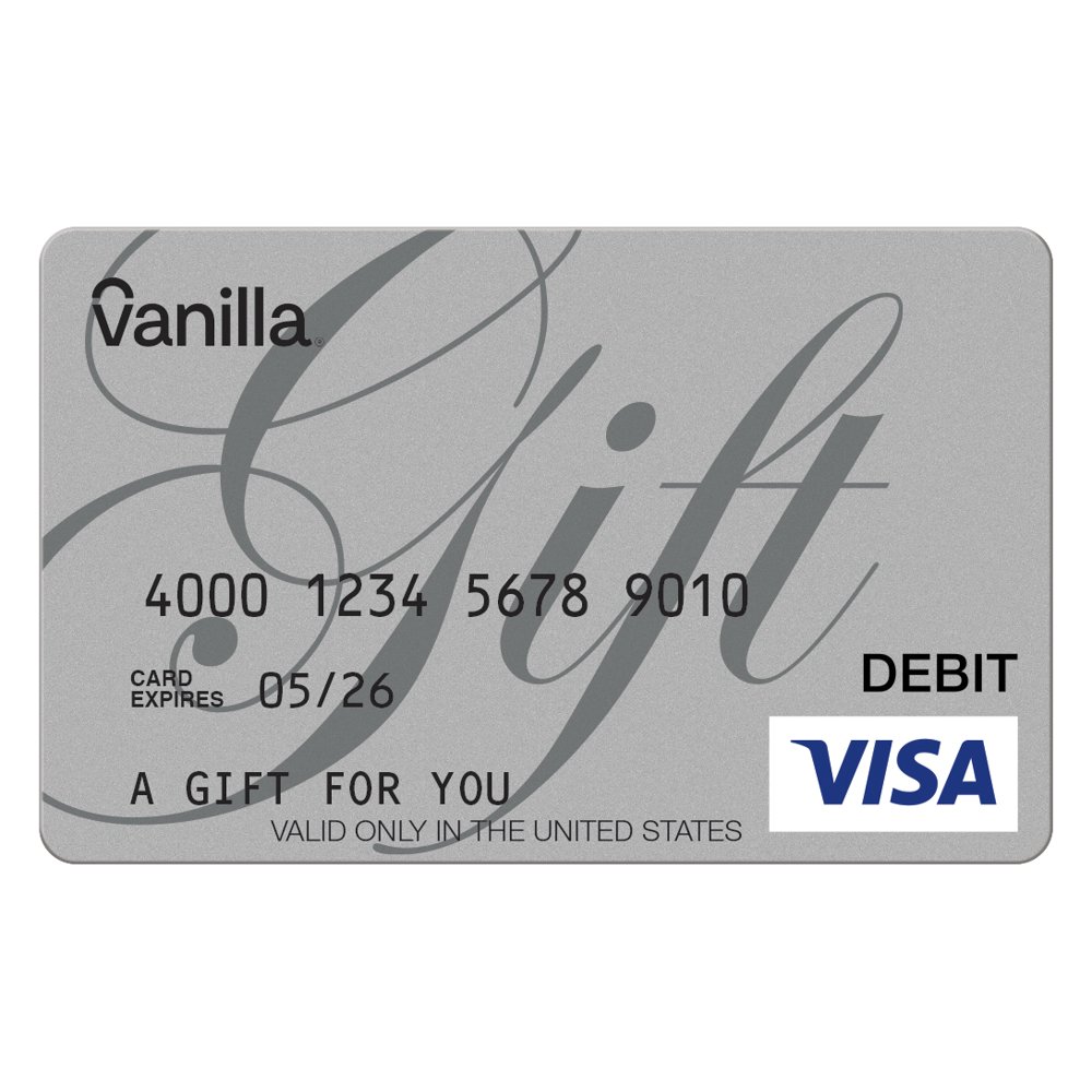25 Vanilla eGift Visa® Virtual Account
