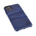 thumbnail image 4 of Dockem iPhone 11 Pro Max Exec M2 Wallet Case; Built-in Metal Plate, 2 Card Slots, Navy Blue, 4 of 9
