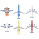 thumbnail image 1 of Modelo De Avión Para Niños, Mini Modelo De Avión Para Niños De Aleación/plástico Caja Fuerte Exquisita Para Niños Para Regalos Para Niños Para Juguetes OTVIAP Airplane Model, 1 of 8