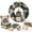 Nativity, variant on 3D Fabric Poke Wreath DIY Kit, Christmas Wreath DIY Kit for Adults, Christmas Gifts for Family and Friends(Santa)
