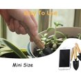 thumbnail image 4 of BRILLAR Mini juego de herramientas de jardín - Kit de mano de 3 piezas para plantas de flores pequeñas - Pala, rastrillo y pala resistentes, 4 of 5