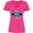 Cyber Pink, variant on Ski Mask Skiing Gift Women's V-Neck T-Shirt