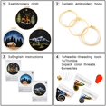 thumbnail image 3 of Kit de bordado Armindou para adultos principiantes con patrón y aro, 3 of 8