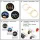 thumbnail image 3 of Kit de bordado Armindou para adultos principiantes con patrón y aro, 3 of 8