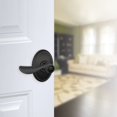 thumbnail image 5 of Schlage F40 Champagne With Wakefield Rose Privacy Lock with 16080 Latch 10027 Strike Oil Rubbed Bronze Finish, 5 of 7
