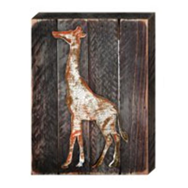 Designocracy 98231-18 Décoration Murale Art Girafe à Bord