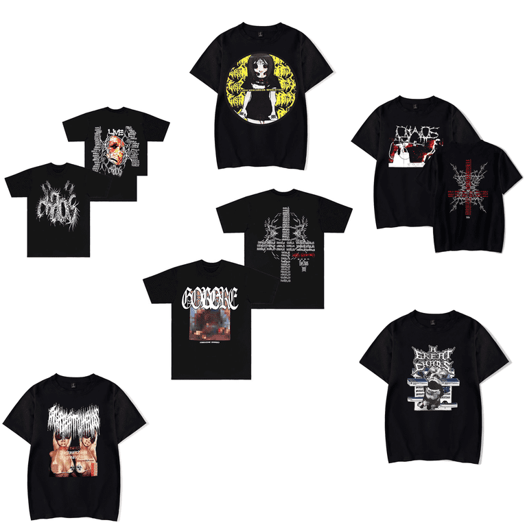 Ken Carson Merch T Shirts A Great Chaos 2024 Tour All Merch Tee