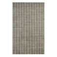 thumbnail image 3 of Silver Grid Hand-Tufted Bamboo Silk Rug, 3 of 6
