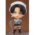 thumbnail image 2 of Attack On Titan Levi·Ackerman Clean Ver PVC Anime Cartoon Game Character Nendoroid Interchangeable Face Movable Figure, 2 of 6