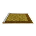 thumbnail image 2 of Ahgly Company Machine Washable Indoor Rectangle Persian Yellow Traditional Area Rugs, 2' x 3', 2 of 4