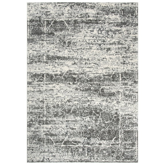 Rizzy Rugs Valencia Area Rug VCA103 Ivory Leaves Petals 5' 3" x 7' 6" Rectangle