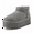 Gray, variant on Cushionaire Hippy Women’s Suede Platform Ankle Boots – Water-Resistant Genuine Suede, Faux Fur Lining, Cozy Winter Slip-On Design, Comfortable Footwear with Wide Widths Available