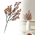 thumbnail image 2 of Babys Breath Artificial Flowers 8 Bundles Real Touch UV Resistant Fake Flowers Silk Faux Flowers for Vase Home Office Wedding DIY Floral Indoor Outdoor Centerpiece Table Decoration,Coffee,18.5", 2 of 9