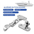 thumbnail image 4 of 4PCS Stainless Steel 316 Boat Deck Locker Hatch Anti-Rattle Latch Fastener Clamp Boat Accessories, 4 of 4