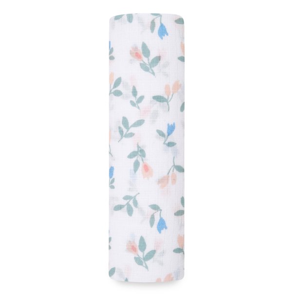 aden + anais™ Essentials 100 Cotton Muslin Swaddle, 44" x 44", Falling