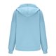 thumbnail image 4 of HongQid Women's Casual Long Sleeve Lapel Zipper Sweatshirt Oversized Loose Pullover Tops, 4 of 6