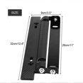 thumbnail image 4 of Universal Adjustable Carbon Fiber Car License Plate Frame Holder Mount Bracket, 4 of 5