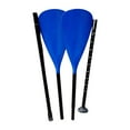 thumbnail image 2 of Remo para kayak, tabla de surf de remo, remo de doble cabezal, ajustable, 4 secciones, remo de canoa de doble extremo para deportes acuáticos, rafting Azul oscuro, 2 of 8