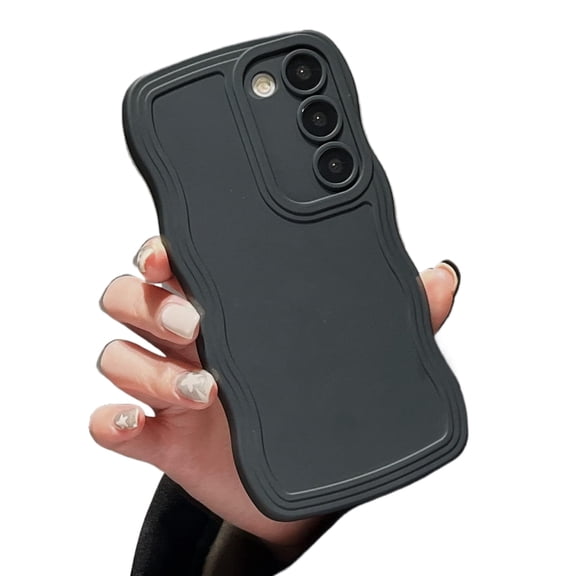 Samsung Galaxy A14 5G Case, Cute Wave Frame Slim Shockproof Silicone Bumper Cover